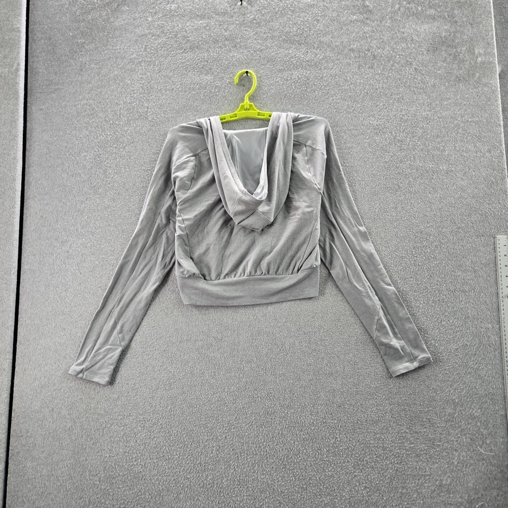 The North Face Women Sweatshirt S Gray Nylon Polyester Flashdry - Picture 10 of 11